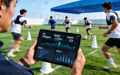 足球训练中引入新型可穿戴设备与数据分析技术图片